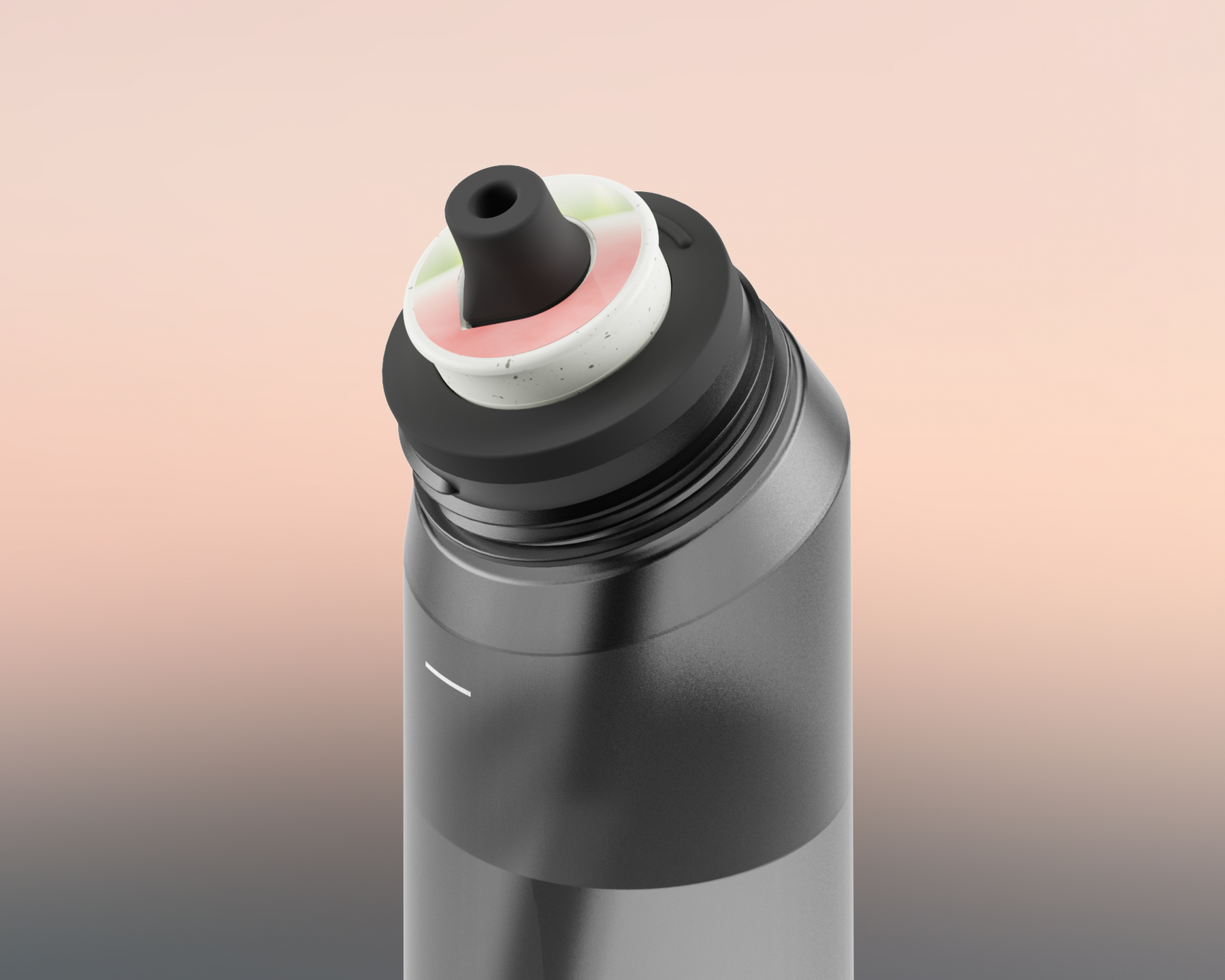 air up® Twist Flasche 650 ml Charcoal Grey