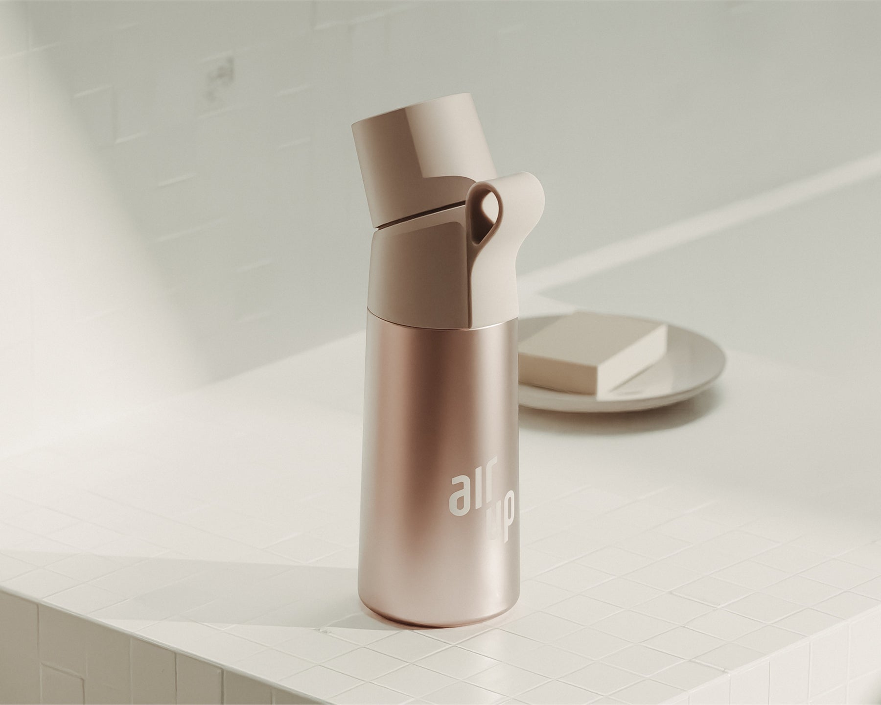 air up® Twist Pro Steel Bottle 480 ml Blush Quartz
