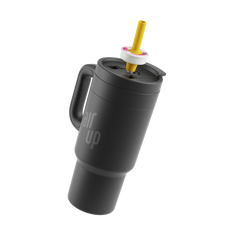 PLP - Tumbler with Handle 890 ml - Pitch Blach - 150000229