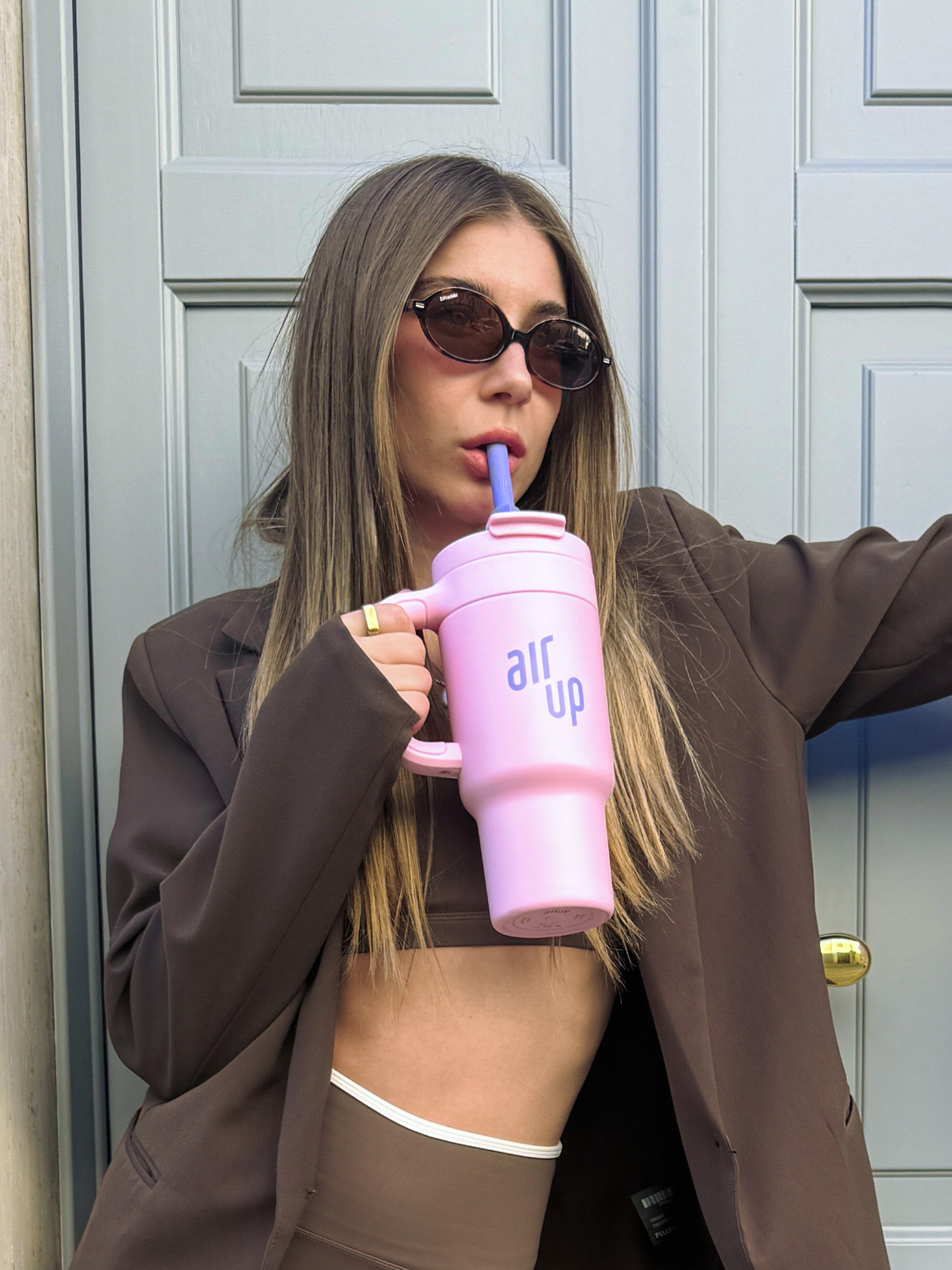 Product - Bottle - Tumbler with handle 890ml - Pink Indigo - 150000317